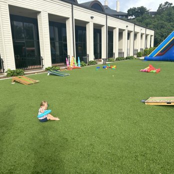 Omni Barton Creek Resort & Spa - Astroturf area outside gym/indoor pool for kids to play. - Hotels Near Me - Austin, Texas Omni Barton Creek Resort & Spa - Astroturf area outside gym/indoor pool for kids to play. - Hotels Near Me - Austin, Texas