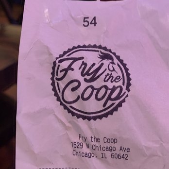Fry The Coop - My receipt - American Near Me - Chicago, Illinois