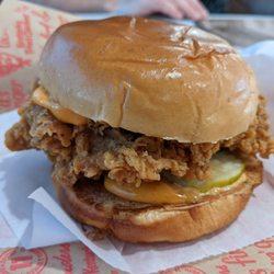 KFC - Spicy chicken sandwich