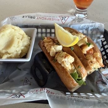 Marker 24 Riverfront Grille - Lobster Roll - American Near Me - Merritt Island, Florida Marker 24 Riverfront Grille - Lobster Roll - American Near Me - Merritt Island, Florida