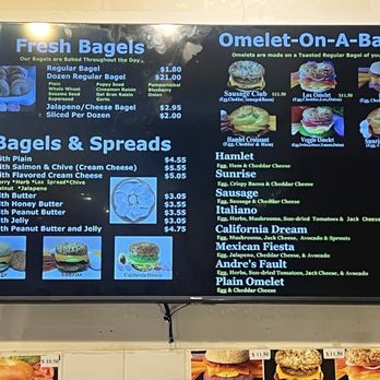 The Bagel Bakery - Breakfast menu - Bakeries Near Me - Carmel, California