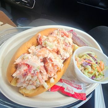 Hooked - Huge lobster roll. Price increased but still very much worth it. - Seafood Near Me - Montauk, New York