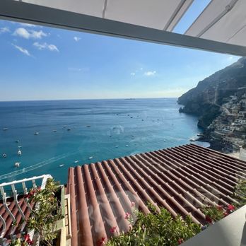Ristorante Adamo ed Eva - The beautiful view from our table. - Italian Near Me - Positano, SA Ristorante Adamo ed Eva - The beautiful view from our table. - Italian Near Me - Positano, SA