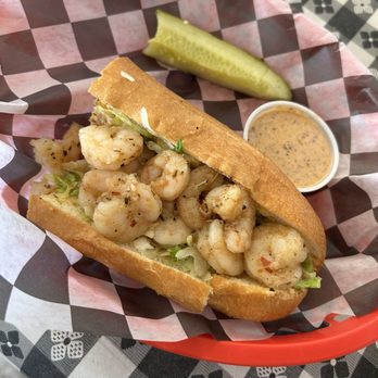 Buffi's Peauxboys - Half shrimp remoulade po'boy - Sandwiches Near Me - Lake Charles, Louisiana