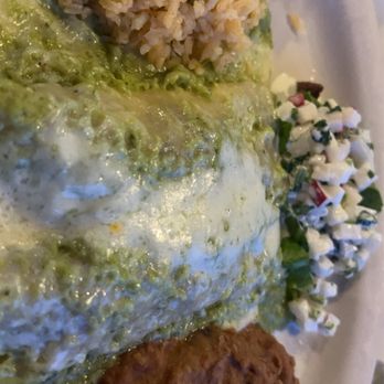 Julia's Mexican Grill - Verde enchiladas - Mexican Near Me - Humble, Texas