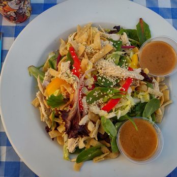 Immigrant Son Caffe - Asian Chicken Salad - New American Near Me - Ventura, California Immigrant Son Caffe - Asian Chicken Salad - New American Near Me - Ventura, California