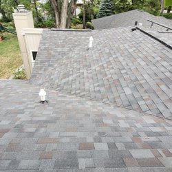NobleCraft Roofing - Completed Roof Class 4 IR Shingle Malarkey Legacy - Black Oak