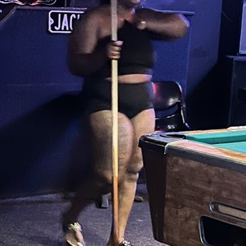 Landmark Lanes - a woman in a bikini playing pool - Bowling Near Me - Milwaukee, Wisconsin Landmark Lanes - a woman in a bikini playing pool - Bowling Near Me - Milwaukee, Wisconsin