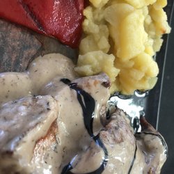 La Tasca del Chuletón - Medallones de solomillo en salsa de zetas. Delicioso