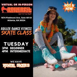 RollerFit - Tuesday Skate Class Schedule