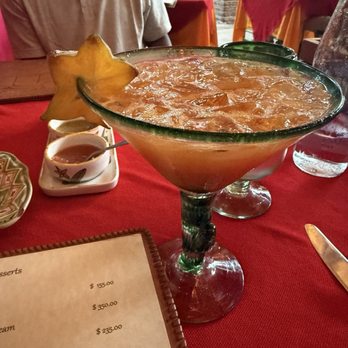 Edith's - Fresh juice in margarita - passion fruit - Mexican Near Me - Cabo San Lucas, BCS