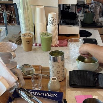 Third Space Coffee - Whisking matcha - Cafes Near Me - Honolulu, Hawaii Third Space Coffee - Whisking matcha - Cafes Near Me - Honolulu, Hawaii