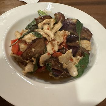 Thai Way 6 - Pad Eggplant - Salad Near Me - Houston, Texas Thai Way 6 - Pad Eggplant - Salad Near Me - Houston, Texas