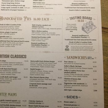 The Sanctuary House - Menu - Sandwiches Near Me - London, XGL