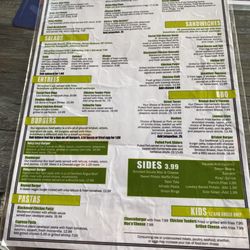 The Social Pub and Grill - Menu