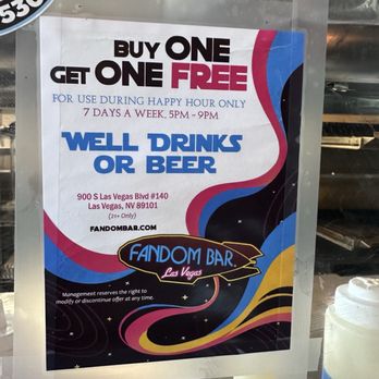 FANDOM BAR - Las Vegas - Happy hour - Venues & Event Spaces Near Me - Las Vegas, Nevada