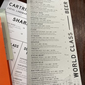 Cartridge Brewing - Menu - Breweries Near Me - Maineville, Ohio