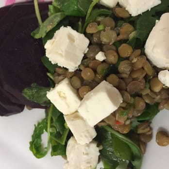 Cafe on Fifth - Beets, lentils, feta, arugula $4.95 - Cafes Near Me - New York, New York Cafe on Fifth - Beets, lentils, feta, arugula $4.95 - Cafes Near Me - New York, New York