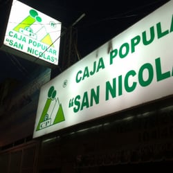 Caja Popular San Nicolás - Fachada.