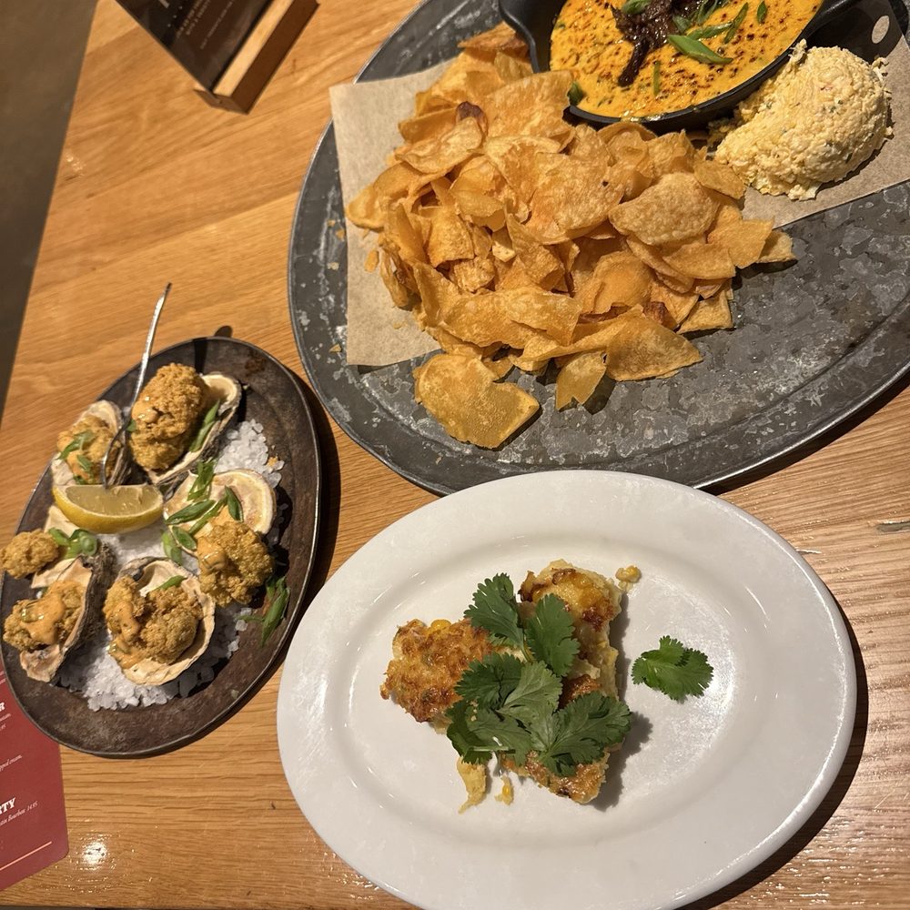 The Rustic - FRIED OYSTERS, SMOKED DIP DUO, JALAPENO SPOON BREAD - Venues & Event Spaces Near Me - Houston, Texas The Rustic - FRIED OYSTERS, SMOKED DIP DUO, JALAPENO SPOON BREAD - Venues & Event Spaces Near Me - Houston, Texas