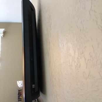 ICS Pro TV Mounting Service - Side view - Home Theatre Installation Near Me - Hollywood, Florida