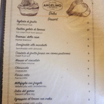 Angelino - Dessets - Roman Near Me - Rome, RM