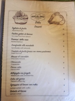 Menu photo 4 Angelino Rome, RM