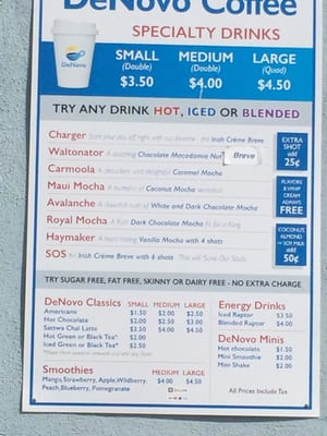 Menu photo 5 DeNovo Coffee Spring, TX Menu photo 5 DeNovo Coffee Spring, TX