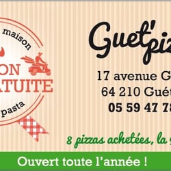 Guet Pizzas - Guet Pizzas Pizzeria Guéthary