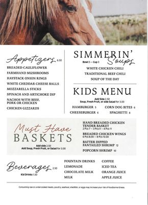 Menu photo 4 Wildey's Country Diner Lacon, IL
