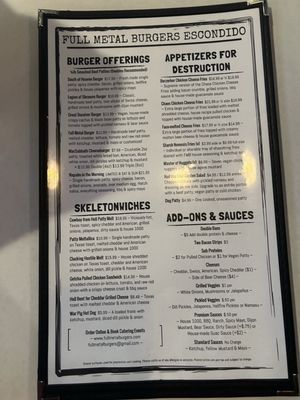 Menu photo 4 Black Plague Brewing Escondido, CA