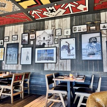 Haywire - Back room seating area - New American Near Me - San Antonio, Texas