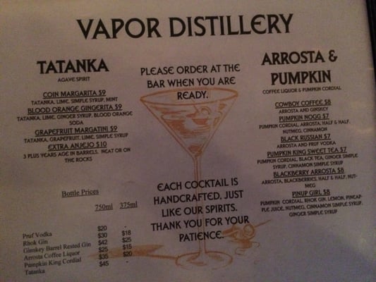 Vapor Distillery, Home of Boulder Spirits by null
