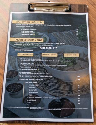 Menu photo 5 Quan Ong Sau Everett, WA