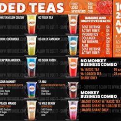 Protein Monkey  - Loaded Teas