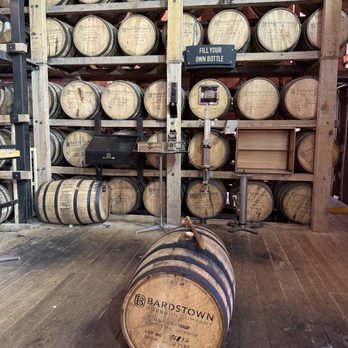 Bardstown Bourbon Company - Inside Rick house - Distilleries Near Me - Bardstown, Kentucky Bardstown Bourbon Company - Inside Rick house - Distilleries Near Me - Bardstown, Kentucky