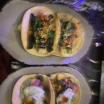Bar Tabu - Korean Sticky Mushroom Tacos and Bandeja Paisa - Salad Near Me - Chicago, Illinois