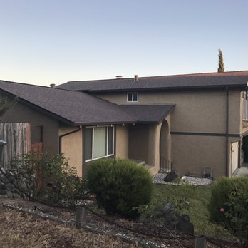 Roofmasters - New composite roof view from front yard - Roofing Near Me - Suisun, California Roofmasters - New composite roof view from front yard - Roofing Near Me - Suisun, California