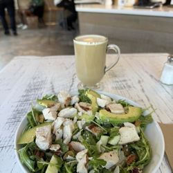 Kale Me Crazy - Farro Salad Cafe au Lait