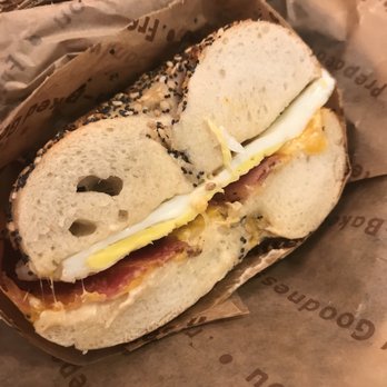 Bruegger's Bagels - Sriracha Honey Sunrise breakfast sandwich - Bagels Near Me - Pittsburgh, Pennsylvania Bruegger's Bagels - Sriracha Honey Sunrise breakfast sandwich - Bagels Near Me - Pittsburgh, Pennsylvania