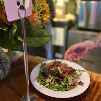 The Rough Draft - House salad with house dijon dressing - Beer Bar Near Me - Windsor, California The Rough Draft - House salad with house dijon dressing - Beer Bar Near Me - Windsor, California