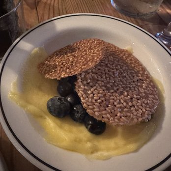 Blacksheep - Lemon curd w/blueberries and sesame cookie - Southern Near Me - Beaufort, South Carolina Blacksheep - Lemon curd w/blueberries and sesame cookie - Southern Near Me - Beaufort, South Carolina