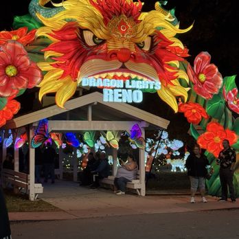 Elite Experience: Dragon Lights Reno - Dragon Lights Entrance - Yelp Events Near Me - Reno, Nevada