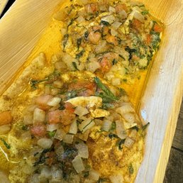 Egg Masala Sandwich: