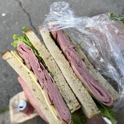 Pan Chancho Bakery - Rare beef sandwich