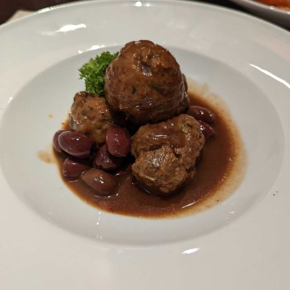 Enosteria Capolecase - Meatballs with olives - Mediterranean Near Me - Rome, RM Enosteria Capolecase - Meatballs with olives - Mediterranean Near Me - Rome, RM