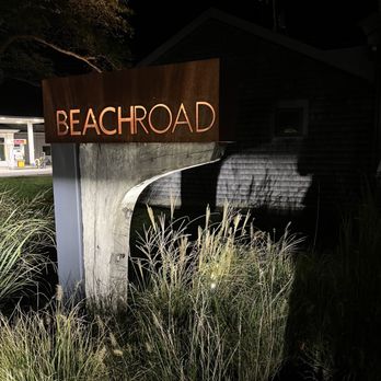 Beach Road - Signage - Seafood Near Me - Vineyard Haven, Massachusetts