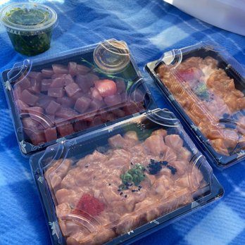 Basa Seafood Express - Seaweed salad, Spicy Salmon Poke, shouyu Shoyu tuna poke - Seafood Near Me - San Francisco, California Basa Seafood Express - Seaweed salad, Spicy Salmon Poke, shouyu Shoyu tuna poke - Seafood Near Me - San Francisco, California