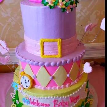 Starry Night Bakery - Love Starry Night Bakery! They made this beautiful Alice in Wonderland themed cake for my baby shower! - Bakeries Near Me - Westminster, Maryland