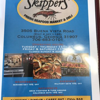 Skippers Seafood - Skipper is Awesome - Seafood Near Me - Columbus, Georgia